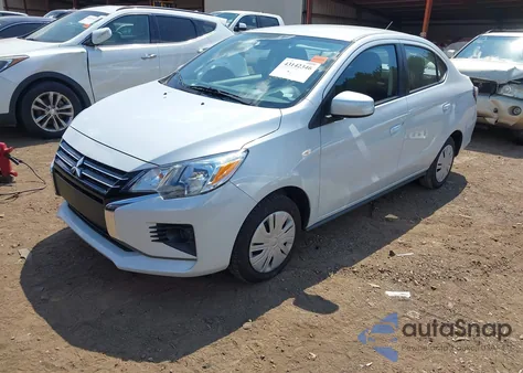 2024 Mitsubishi Mirage G4 Es/G4 Le/G4 Black Edition из США, поврежденный, VIN ML32FUFJ2RHF20381